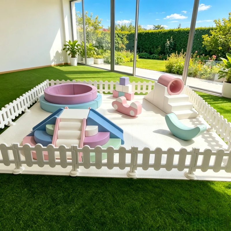 Kids Outdoor Slide Set - Set de Juego Suave con Tobogán,