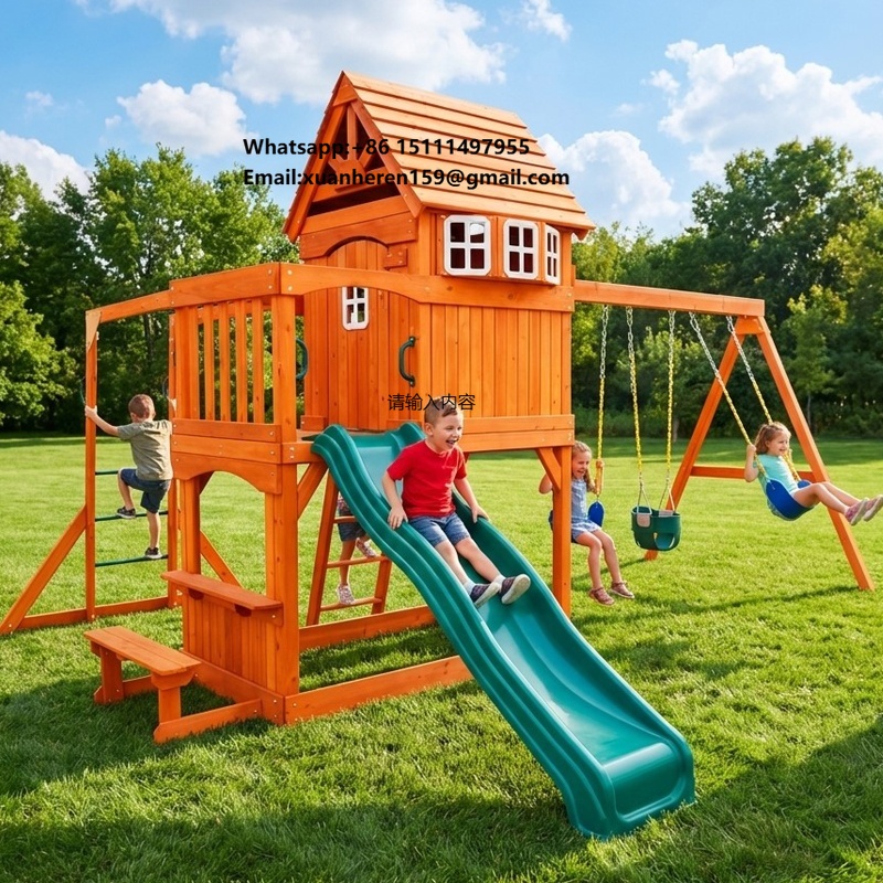 Kids Outdoor Monkey Bars - Gran equipo de juegos al aire