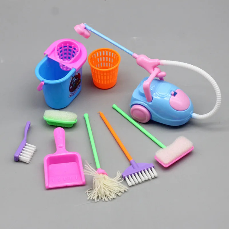 Kids Outdoor Broom - 9 Uds. Suministros de limpieza para