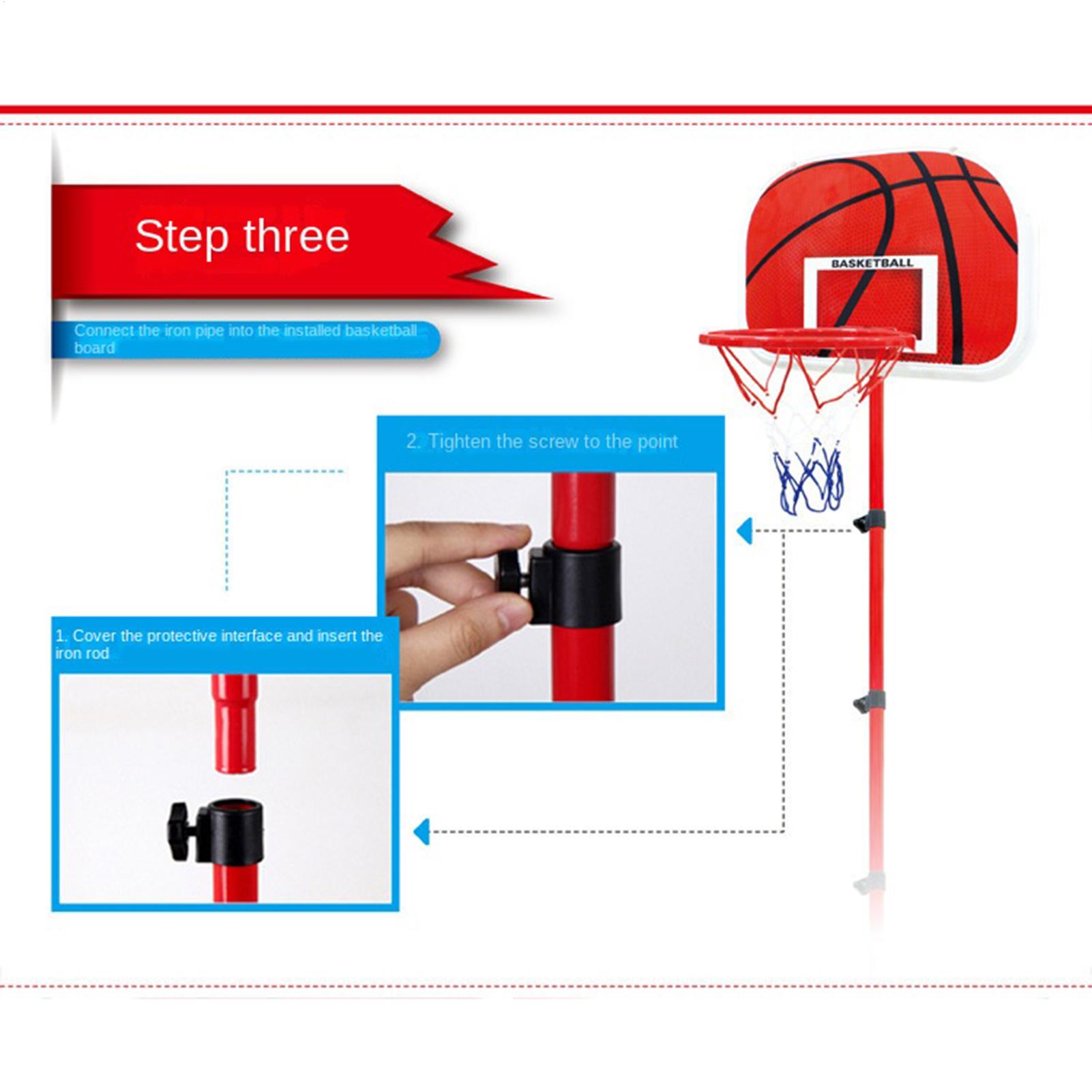 Kids Outdoor Toys - Canasta de Baloncesto y Soporte para