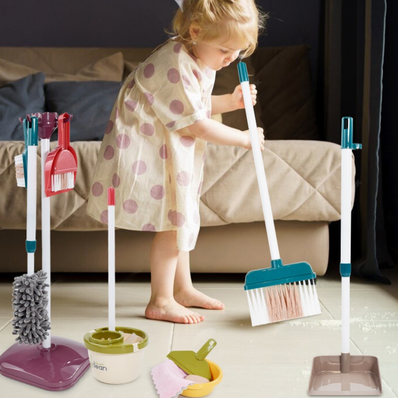 Kids Outdoor Broom - Juguetes de limpieza de vida simulada