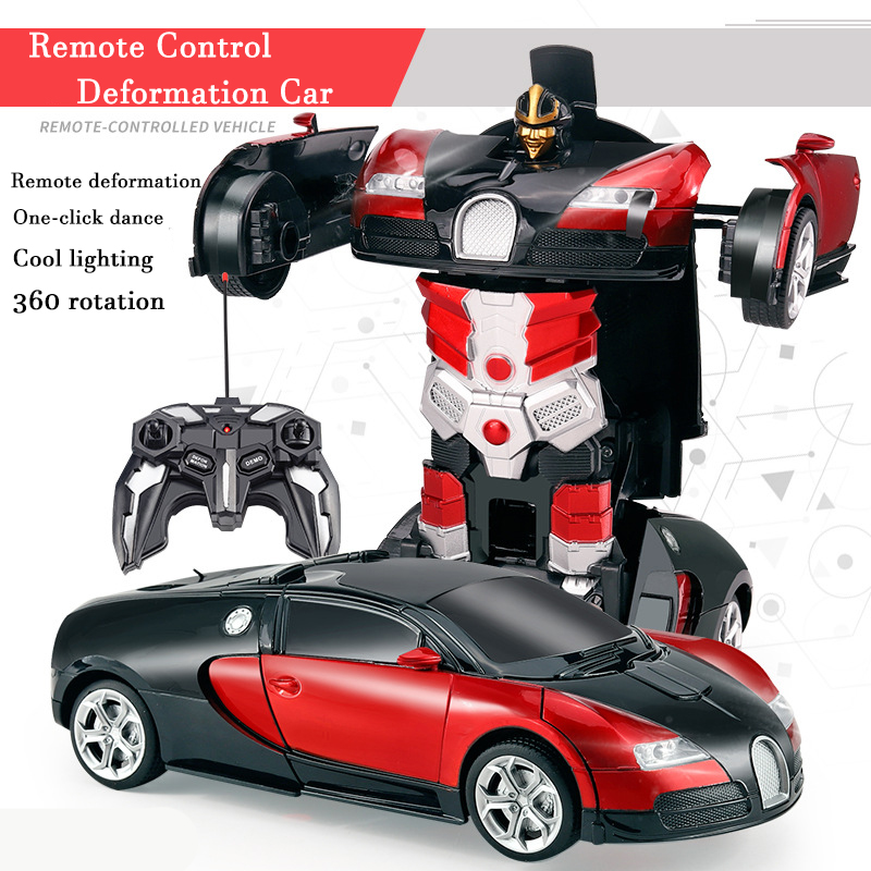 Kids Outdoor Car - Robots de transformación de coche eléctrico