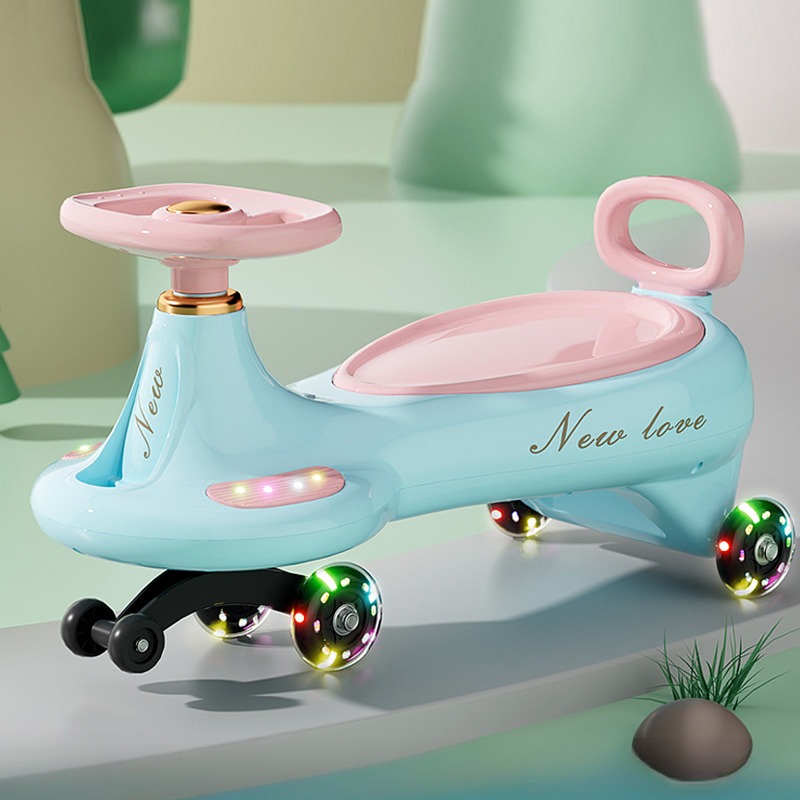Kids Outdoor Swing - Coche de Empuje para Niños con