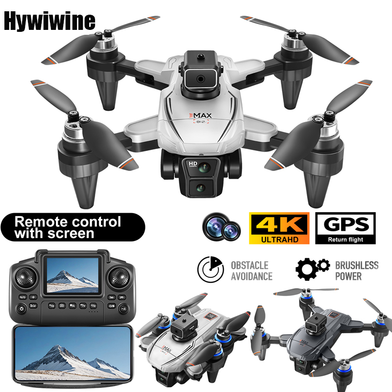 Kids Outdoor Lights - Dron GPS RC con pantalla 4K