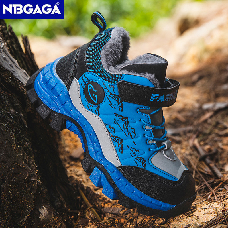 Kids Outdoor Climbing Equipment - Botines de nieve informales para niños,