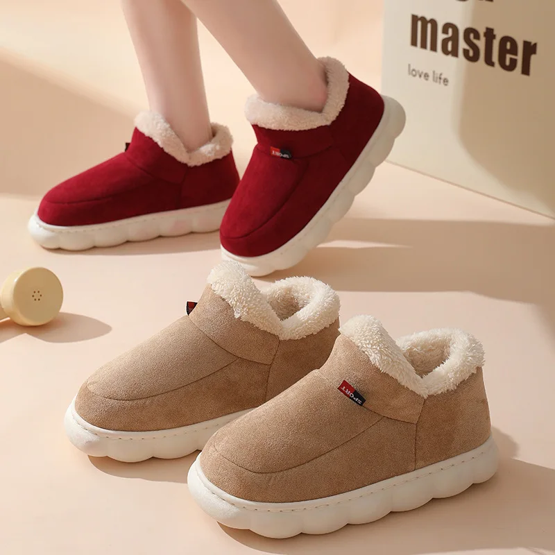 Kids Outdoor Lights - Zapatos de casa informales de invierno