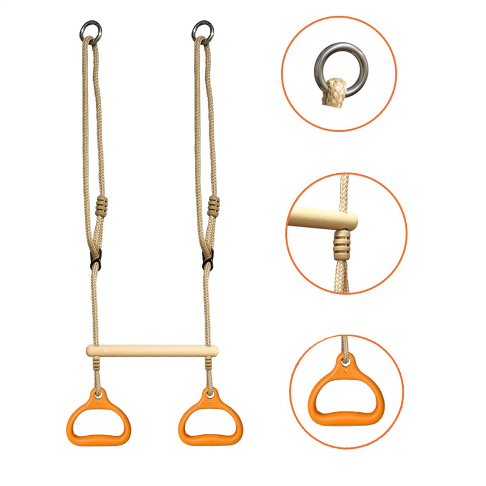 Kids Outdoor Swing - Barra de columpio sensorial ergonómica, equipo