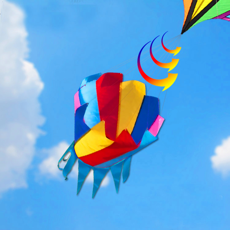 Kite Easy Fly Kids - Pipa de arcoíris grande, calcetines de