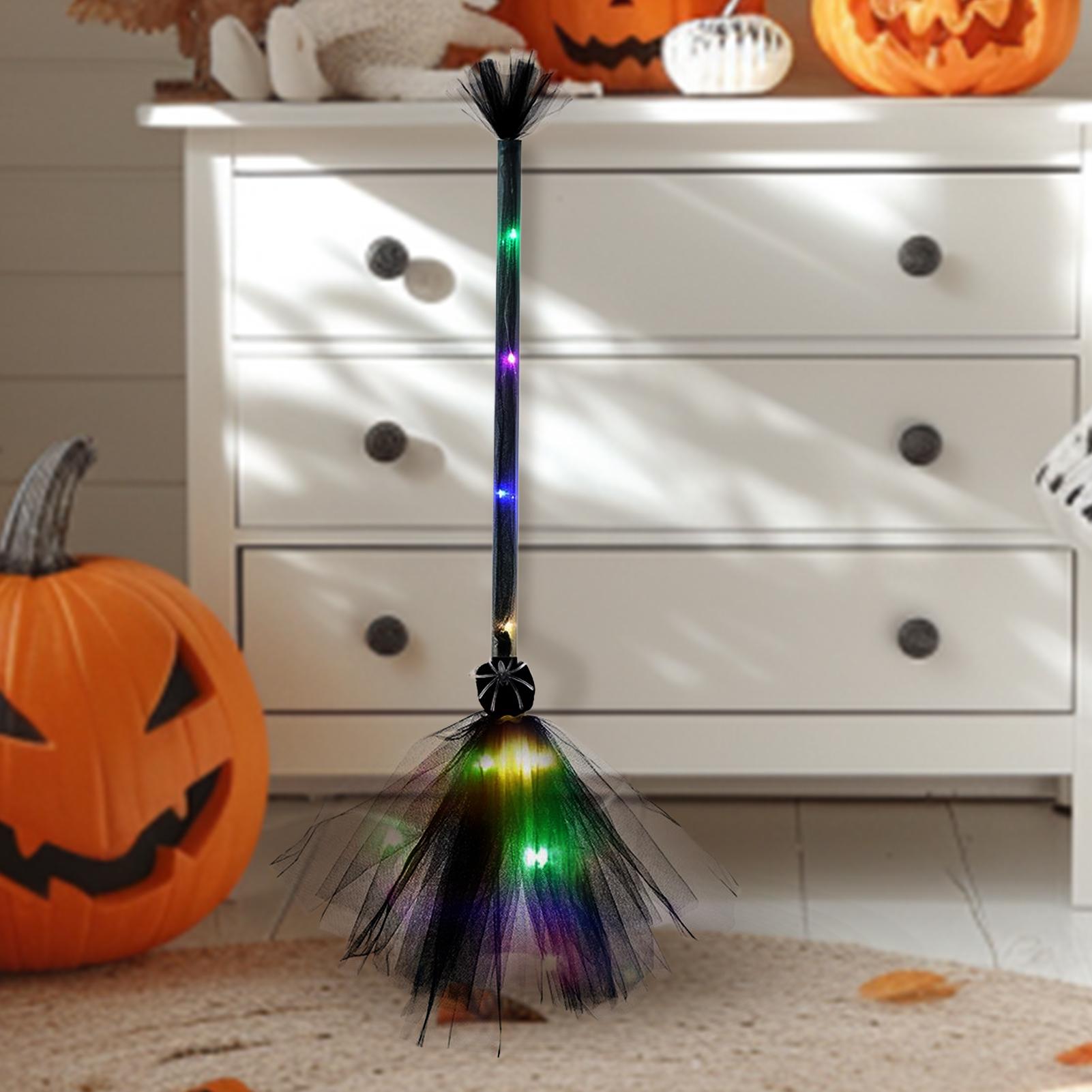Kids Outdoor Broom - Escoba de Bruja de Malla con