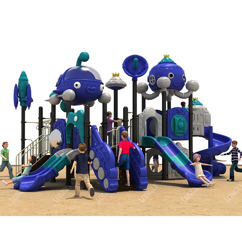 Kids Outdoor Monkey Bars - Equipo de Juegos Infantiles de Plástico