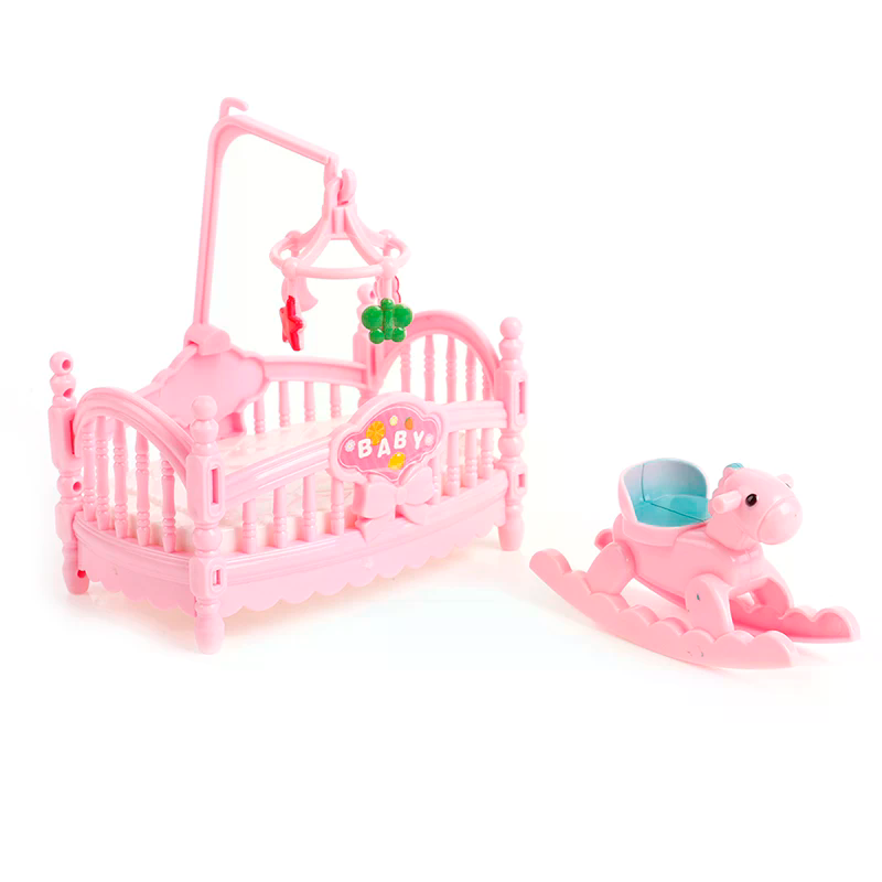 Kids Outdoor Umbrella Chair - Cuna en miniatura, juego de caballos