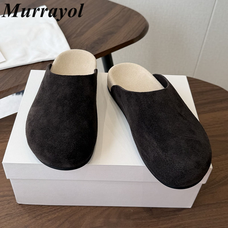 Mules planas de suela gruesa p - Kids Outdoor Lights reseña y precio