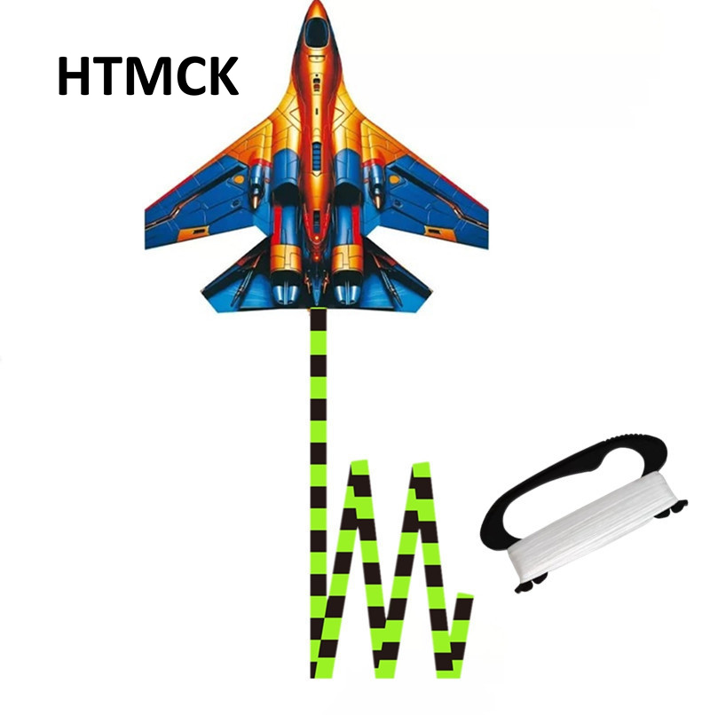 HTMCK Cometa Avión de Combate  - Kite Easy Fly Kids reseña y precio