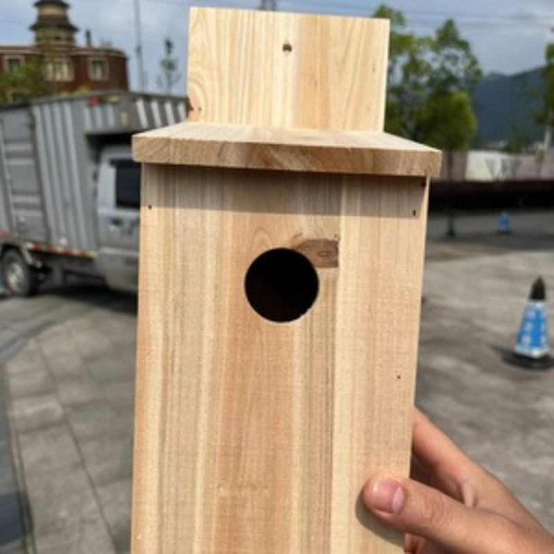 Casa de Pájaros de Madera para - Outdoor Kids In An Indoor World reseña y precio