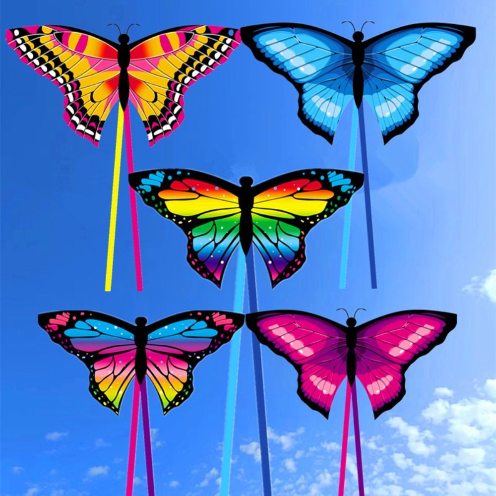 Cometa de mariposa colorida fá - Kite Easy Fly Kids reseña y precio