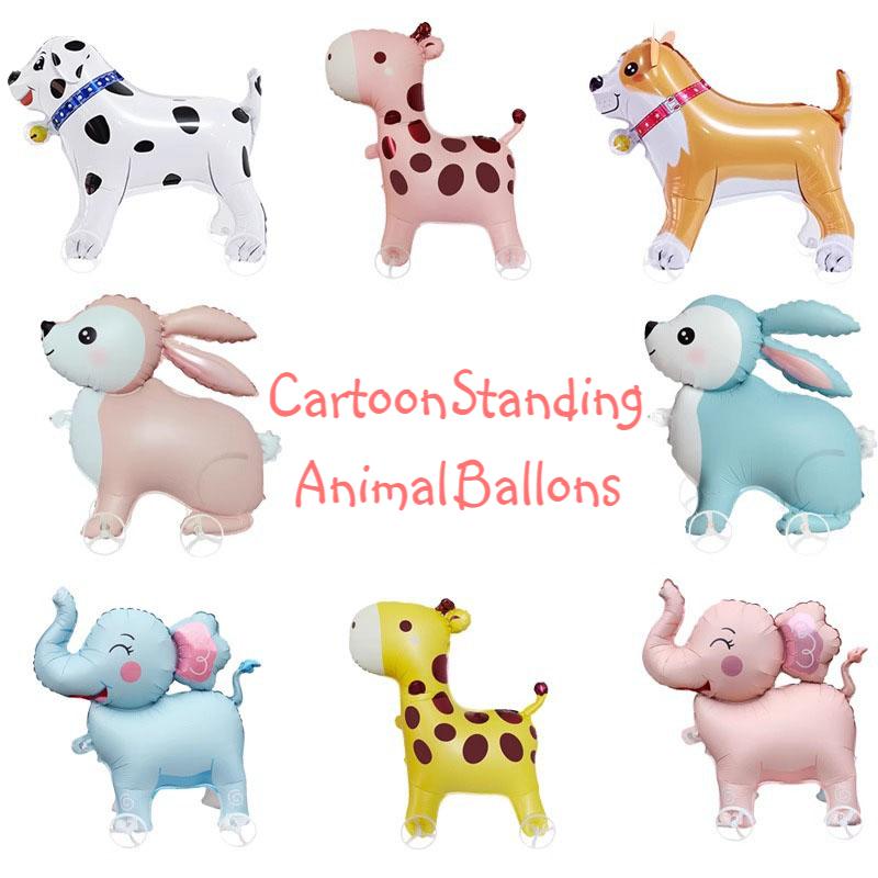 Globos de animales de pie de d - Outdoor Kids In An Indoor World reseña y precio