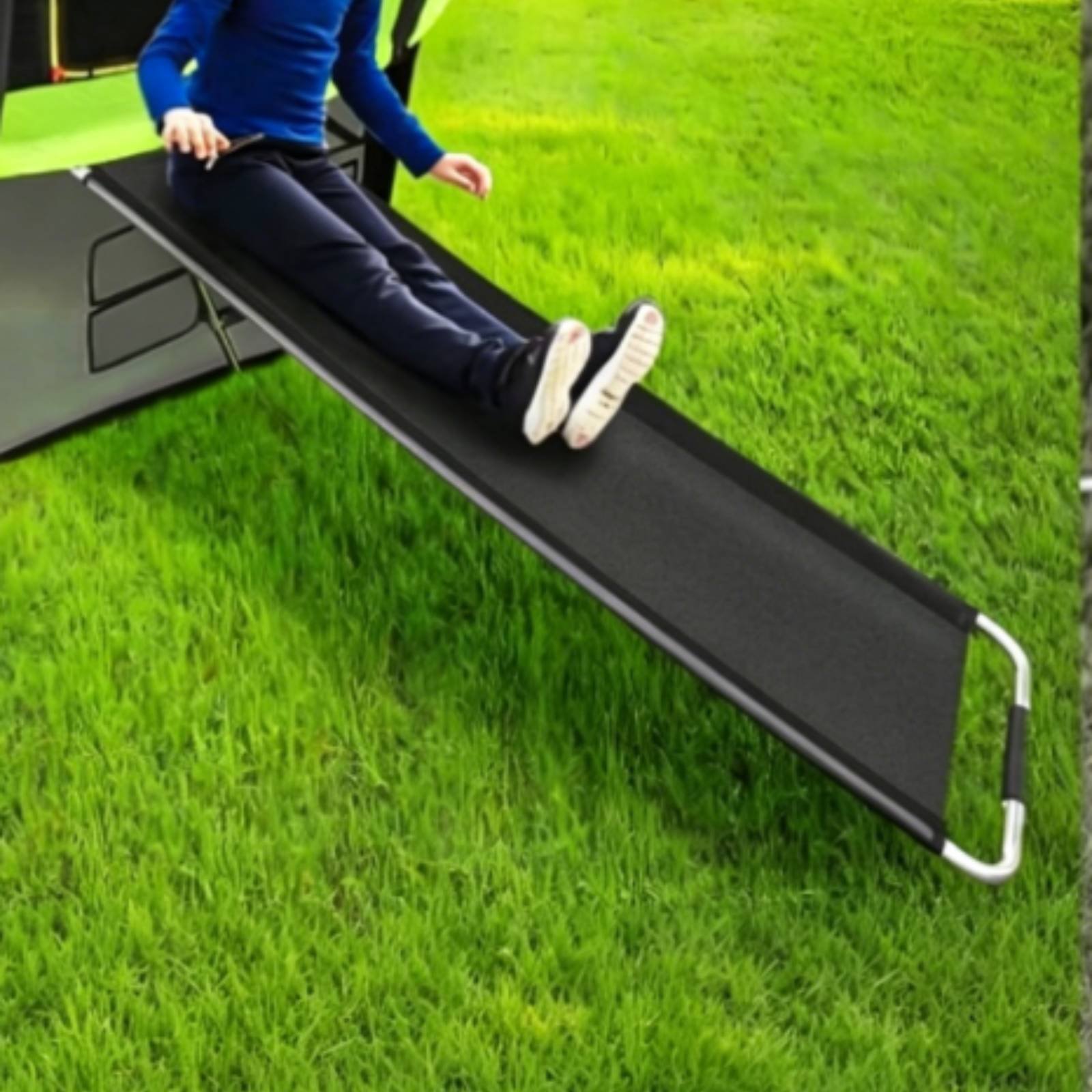 Trampolín para Niños con Tobog - Kids Outdoor Climbing Equipment reseña y precio