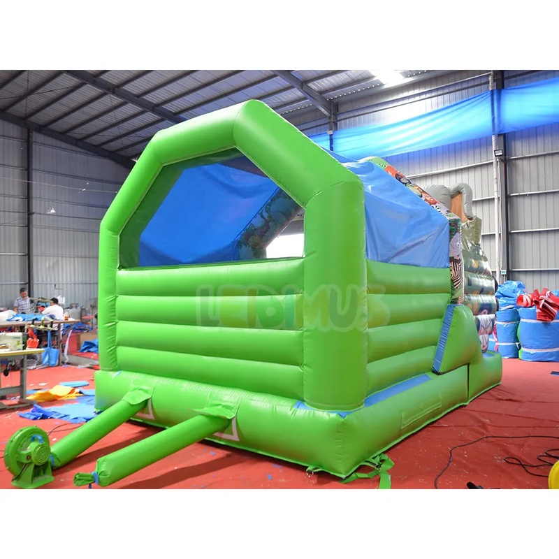 Castillo Inflable con Tobogán  - Kids Outdoor Zoo reseña y precio