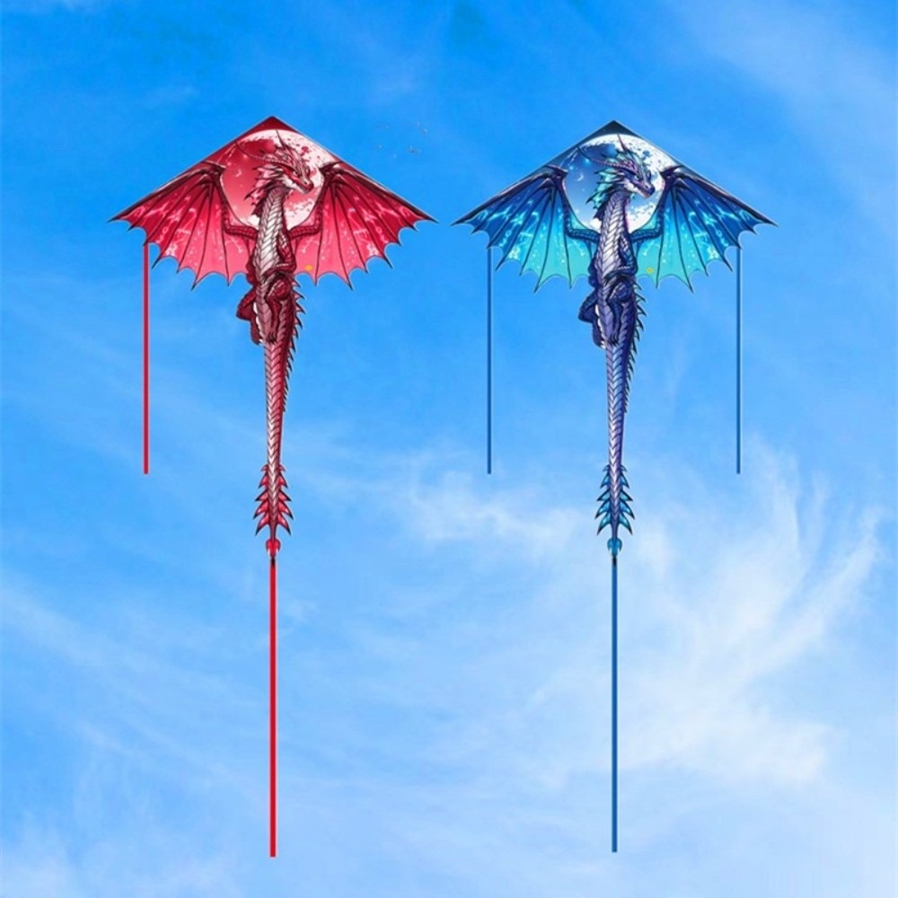Cometa Dragón Azul Air Snake c - Kite Easy Fly Kids reseña y precio