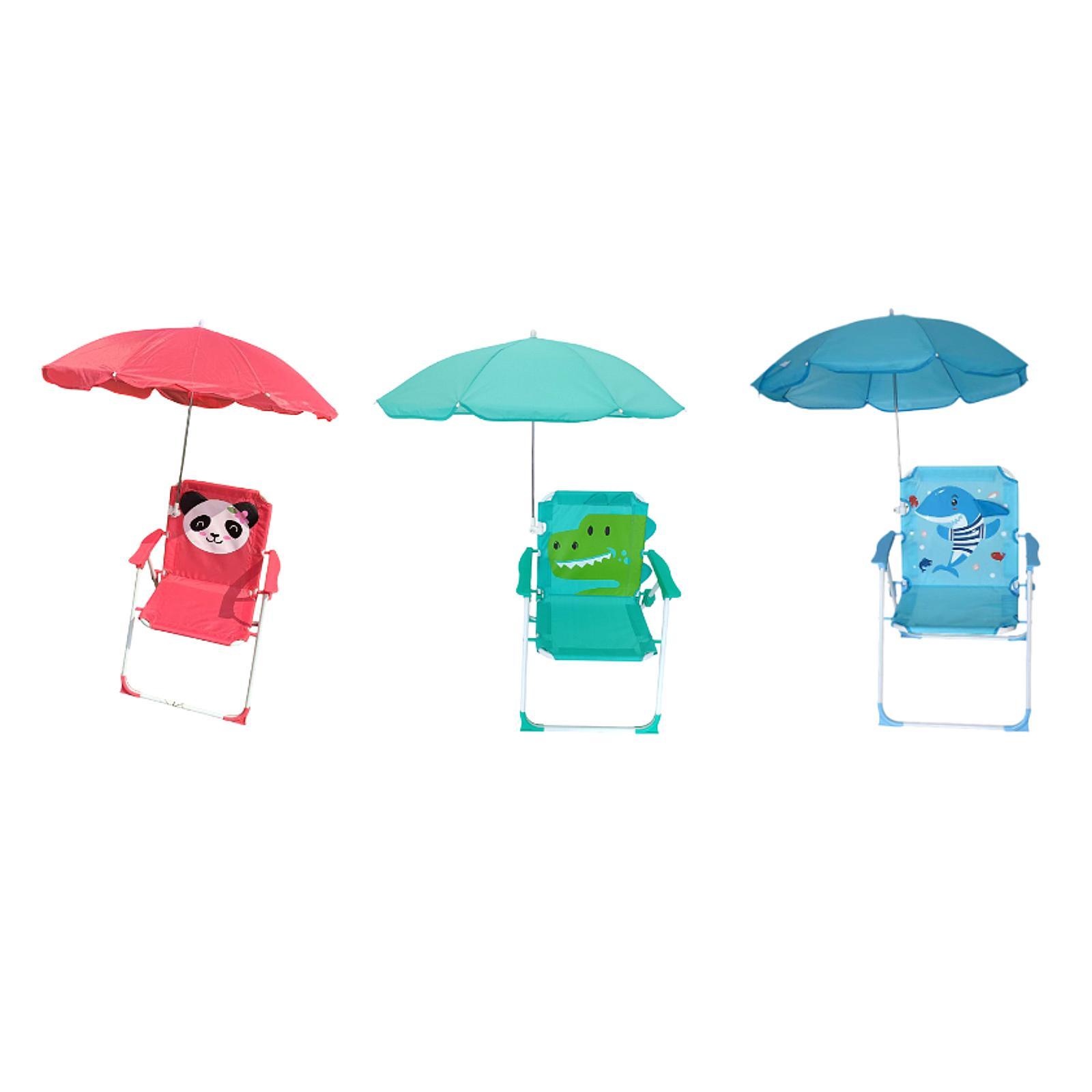 Sillas de Playa para Niños con - Kids Outdoor Umbrella Chair reseña y precio