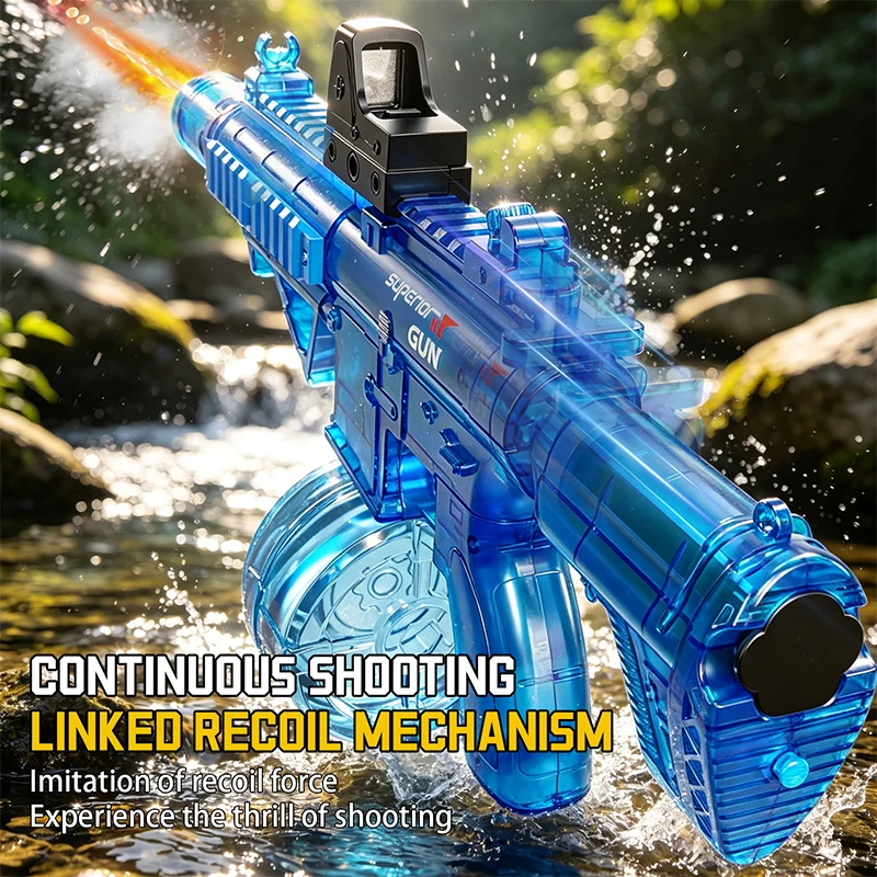 Pistola de Agua Eléctrica con  - Kids Outdoor Lights reseña y precio