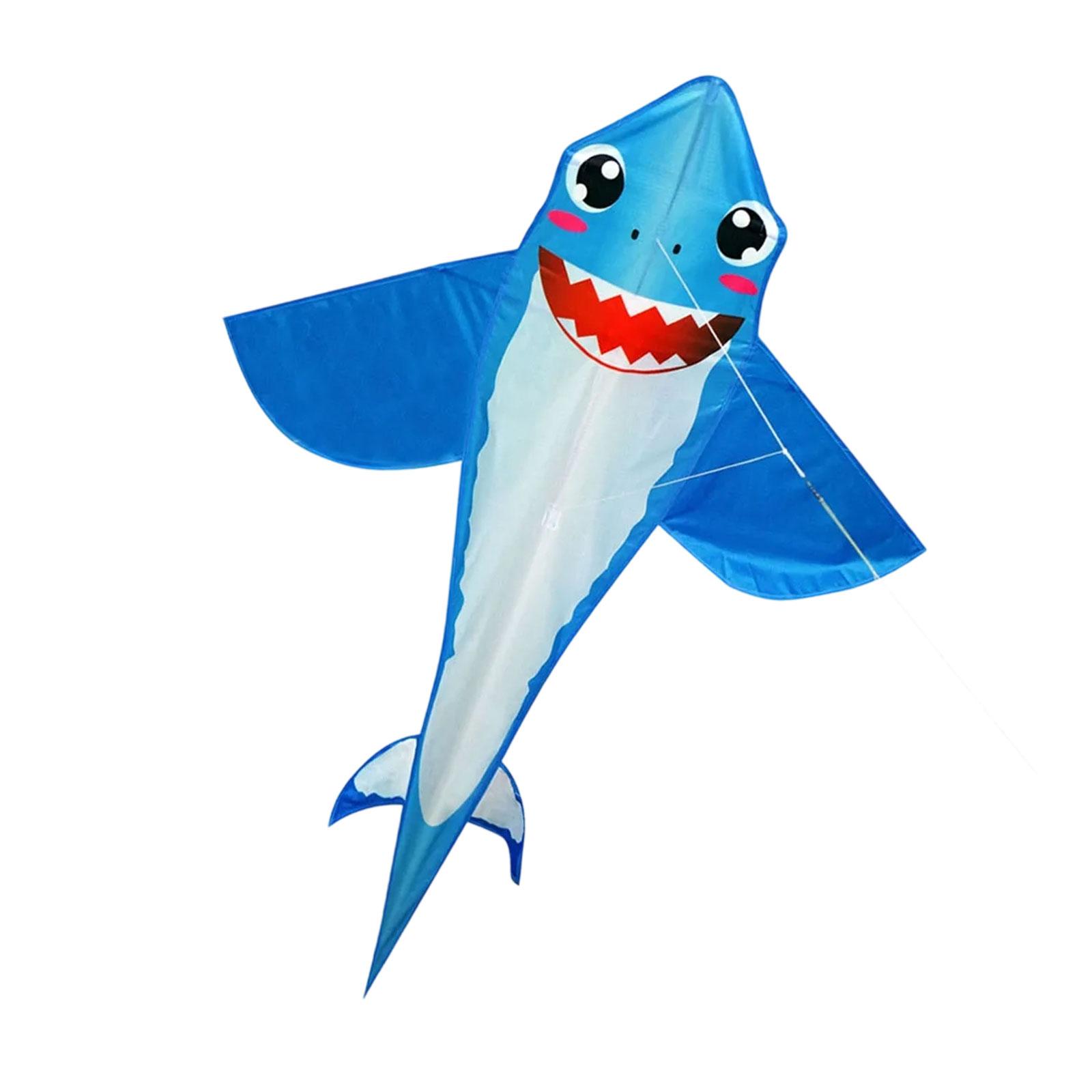 Cometa de Tiburón Gigante Fáci - Kite Easy Fly Kids reseña y precio