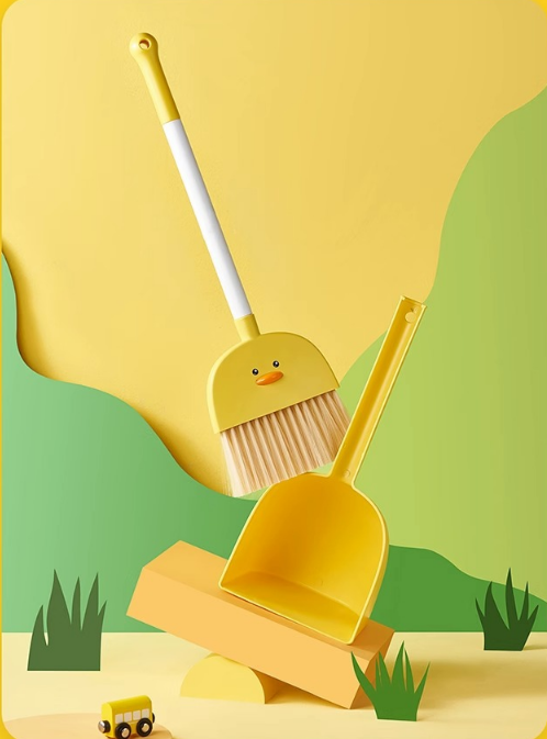 Mini escoba recogedor de PP de - Kids Outdoor Broom reseña y precio