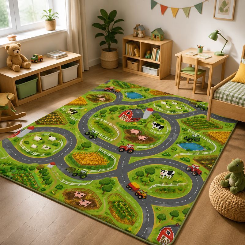 Alfombra de juego VIKAMA para  - Kids Outdoor Zoo reseña y precio