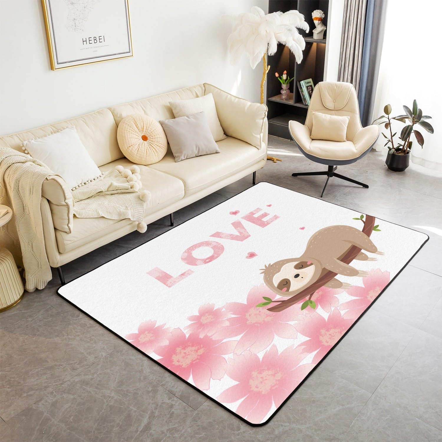 Alfombra bonita con área de pe - Kids Outdoor Zoo reseña y precio