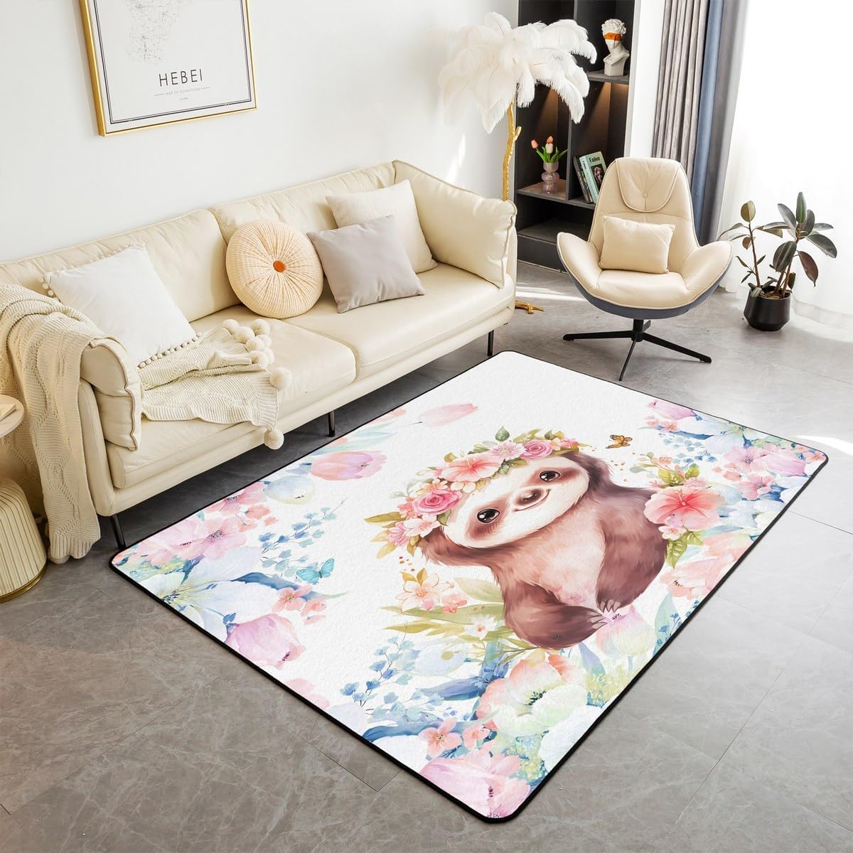 Alfombra bonita con área de pe - Kids Outdoor Zoo reseña y precio