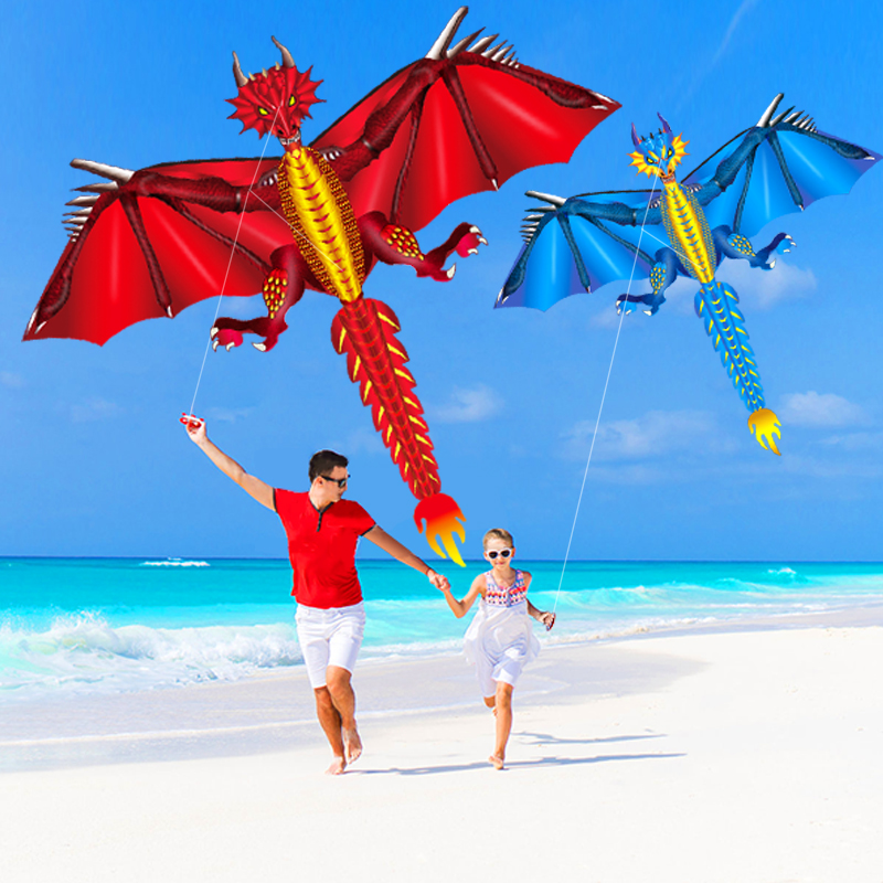 Cometas de dragón de hielo y f - Kite Easy Fly Kids reseña y precio