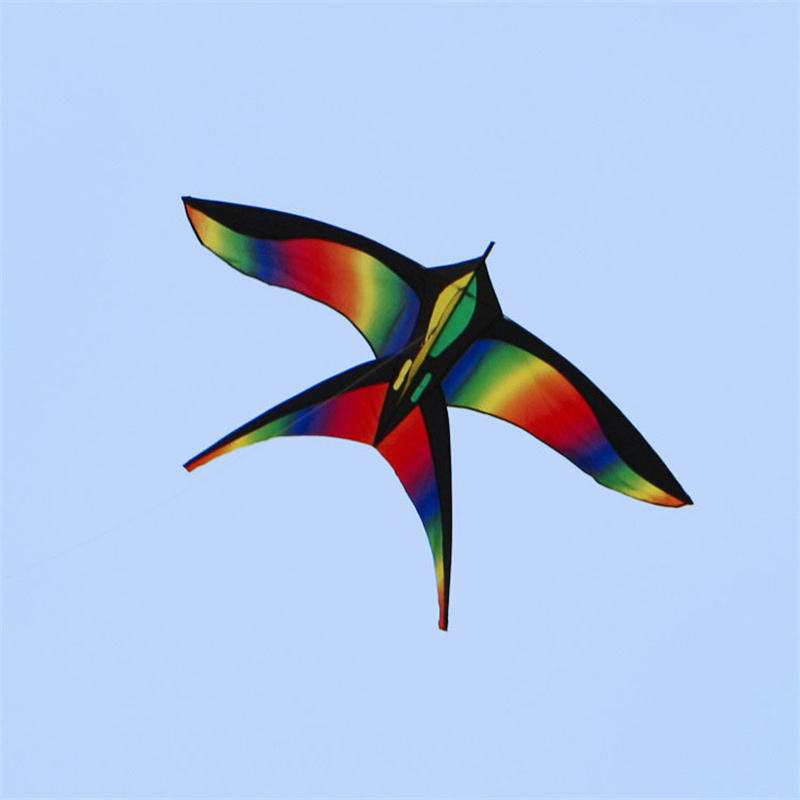 Cometa de pájaro de arcoíris c - Kite Easy Fly Kids reseña y precio