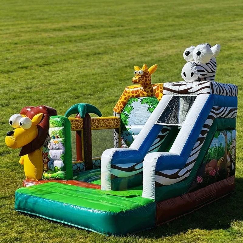 Castillo Inflable de PVC Resis - Kids Outdoor Zoo reseña y precio