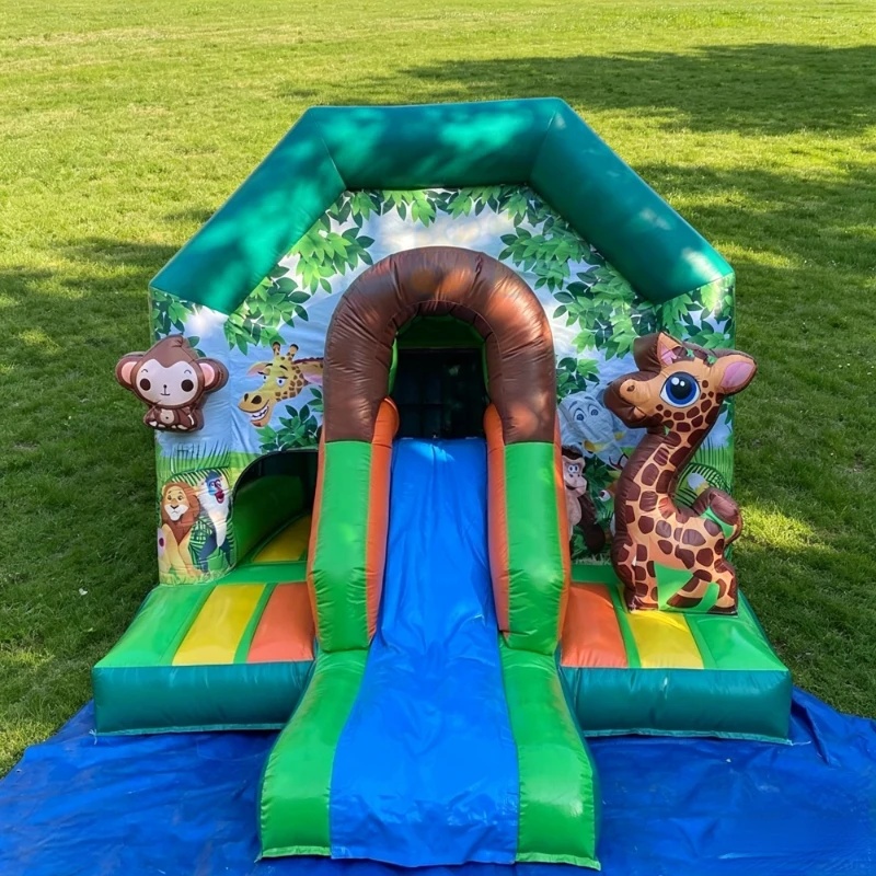Castillo Inflable de PVC Resis - Kids Outdoor Zoo reseña y precio