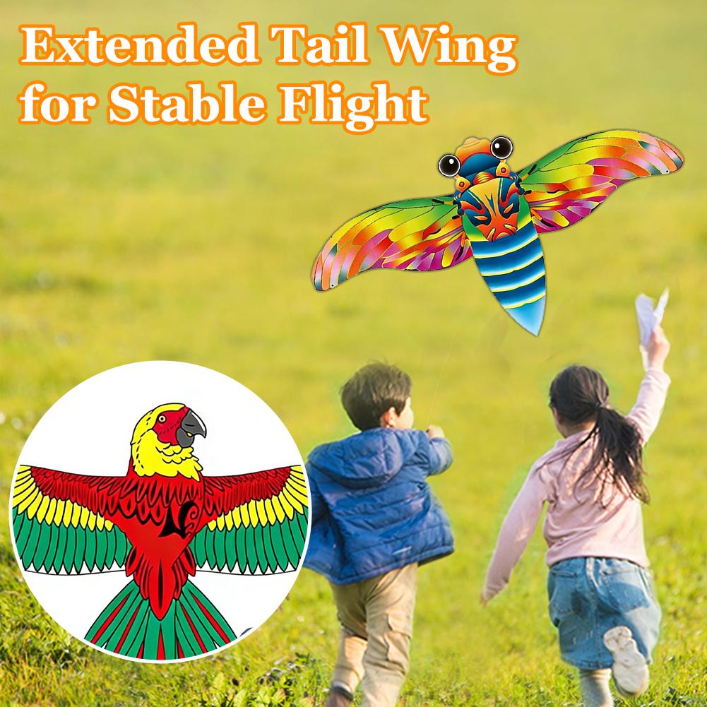 Mini Cometa con Forma de Caña  - Kite Easy Fly Kids reseña y precio