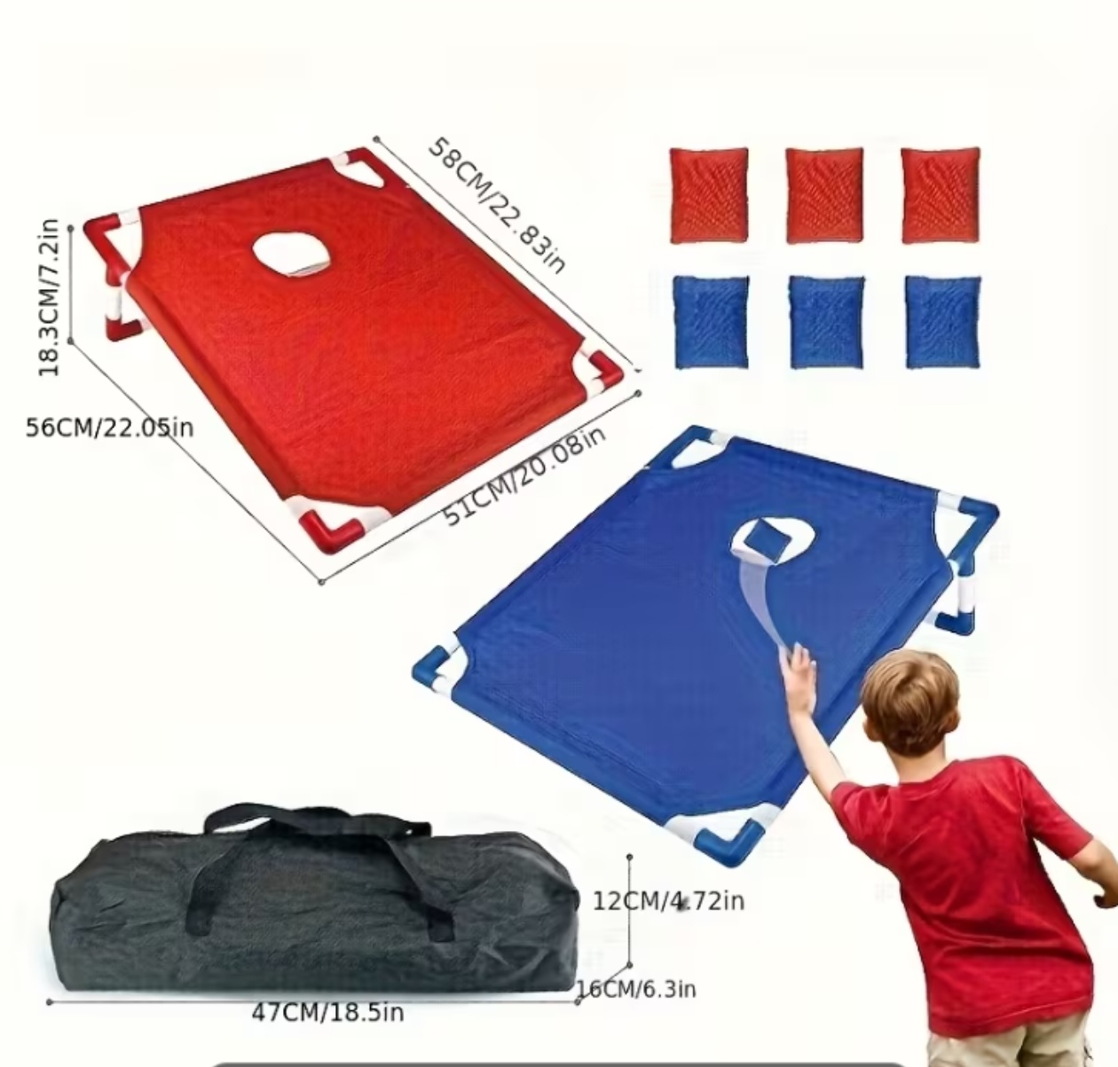 Juego de Corn Hole que Incluye - Kids Outdoor Bean Bag reseña y precio