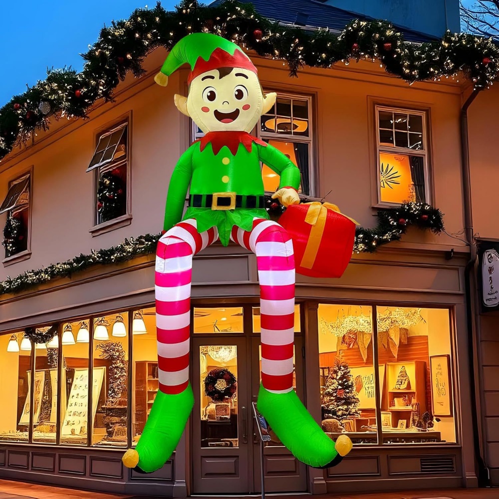 8 pies inflables de Navidad de - Kids Outdoor Decor reseña y precio