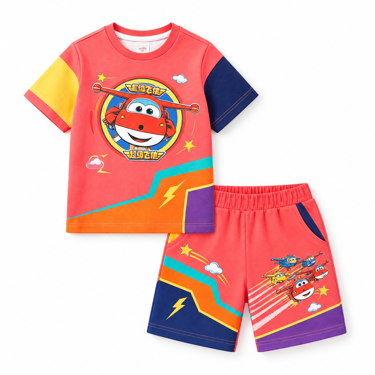 Camiseta y pantalones cortos c - Kids Outdoor Clothing reseña y precio
