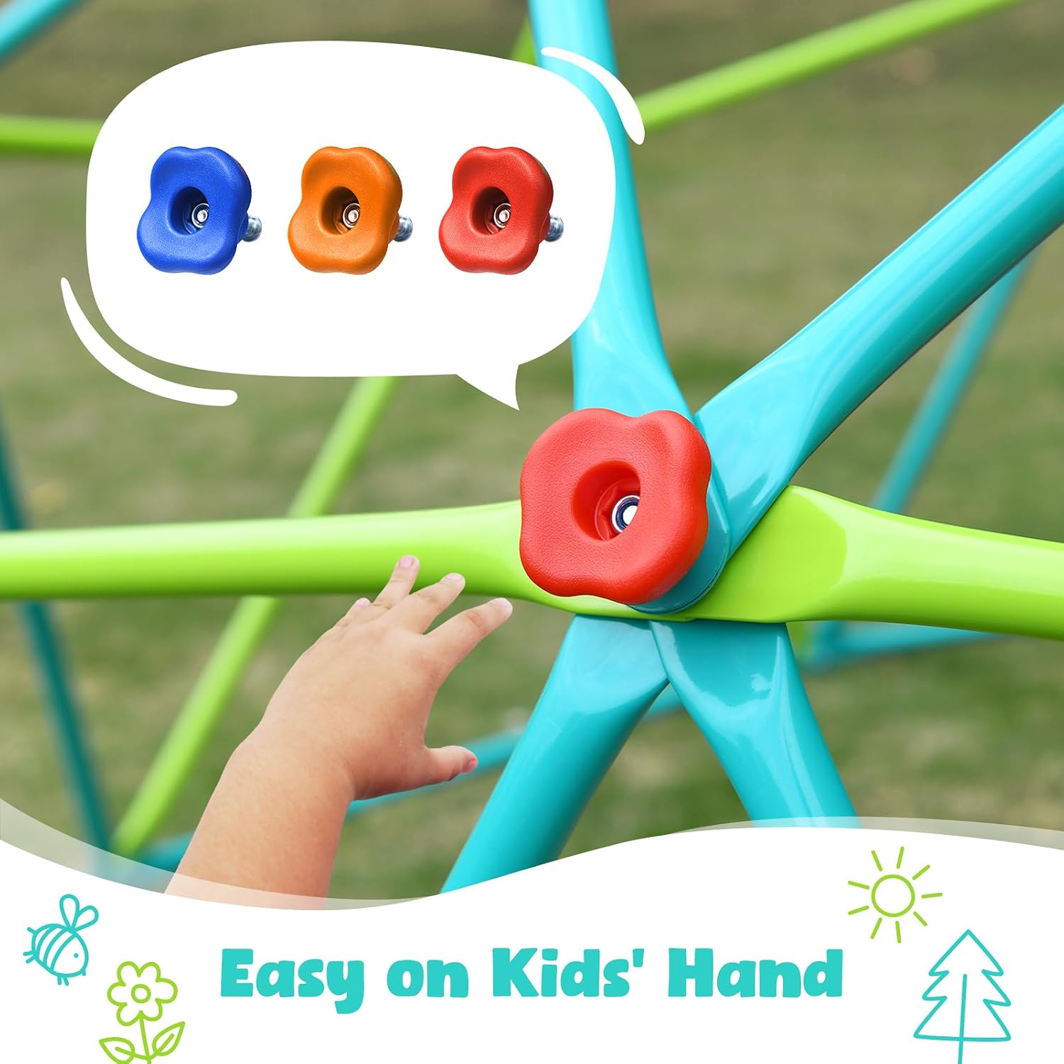 Columpio de Cúpula de Escalada - Kids Outdoor Swing reseña y precio
