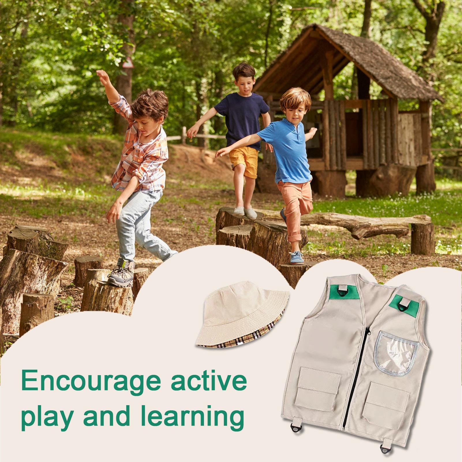 Chaleco de pesca para niños, c - Kids Outdoor Zoo reseña y precio