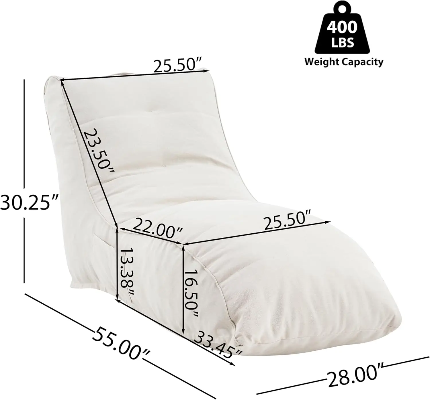 Sillón Puff para Exteriores Et - Kids Outdoor Bean Bag reseña y precio