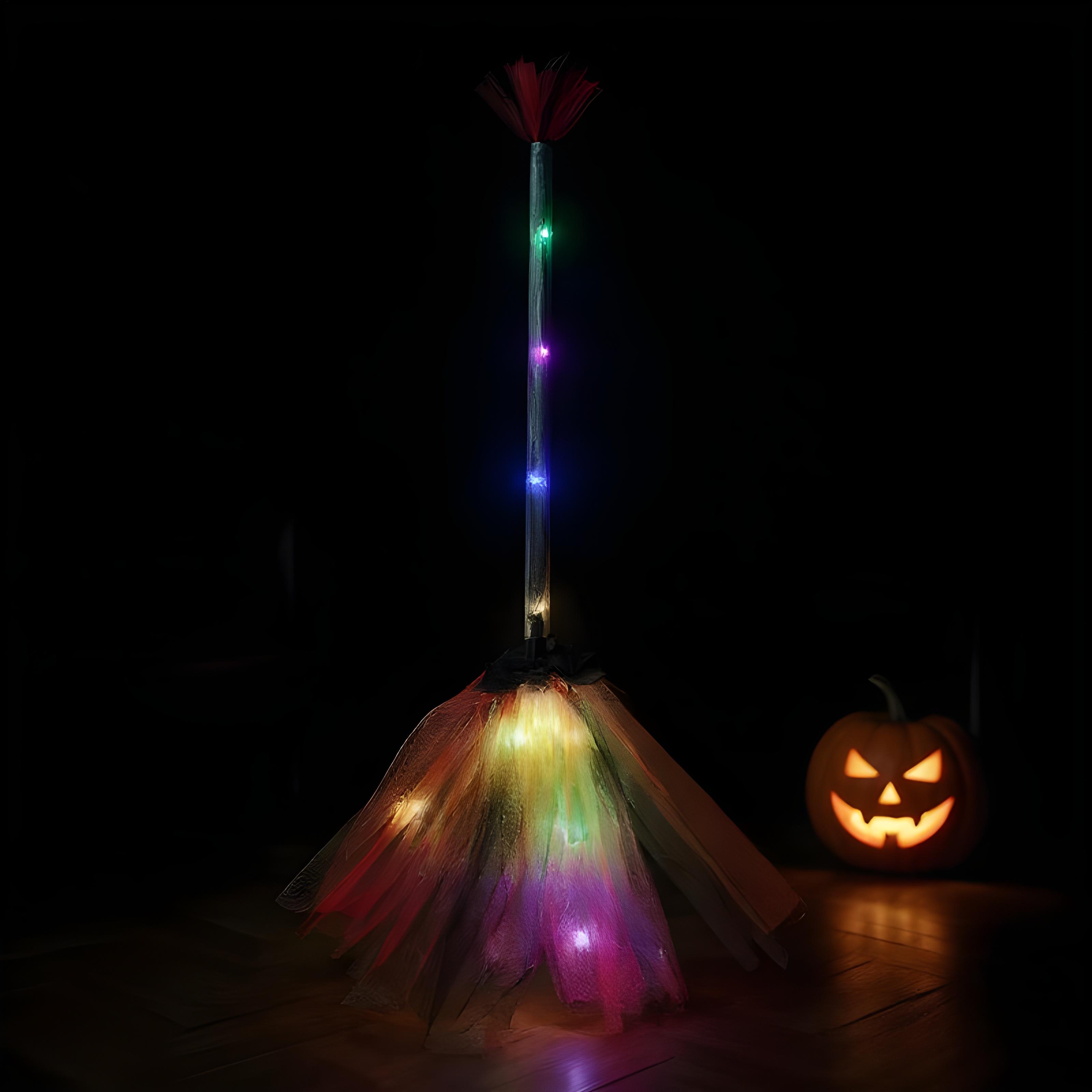 Escoba de Bruja de Malla con L - Kids Outdoor Broom reseña y precio