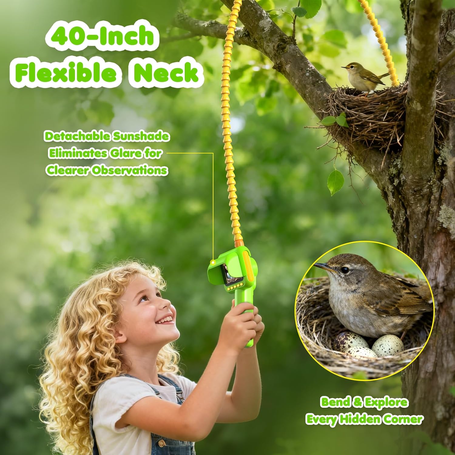 Endoscopio para Niños, Cámara  - Kids Outdoor Lights reseña y precio