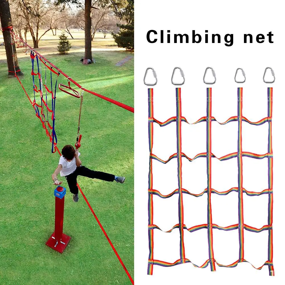 Red de escalada para niños al  - Kids Outdoor Climbing Equipment reseña y precio