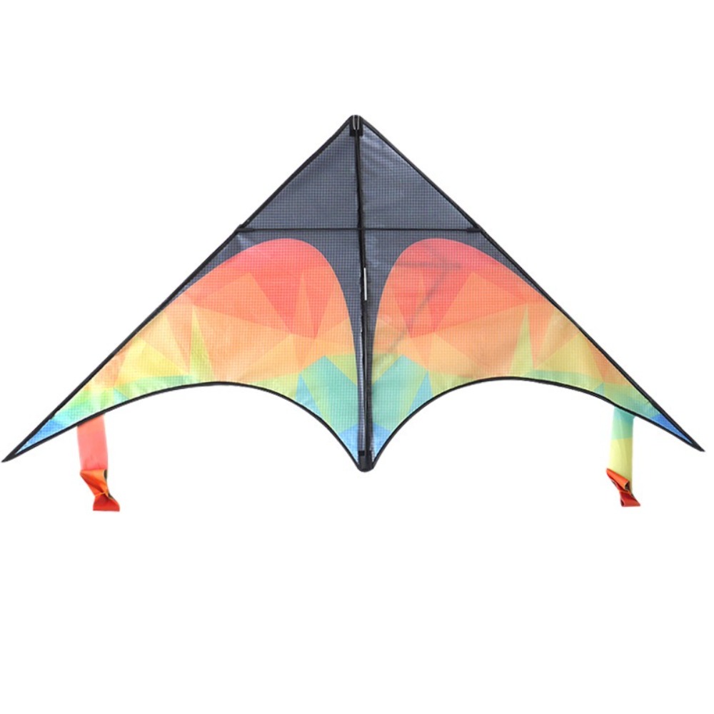 Cometa Delta grande de doble c - Kite Easy Fly Kids reseña y precio