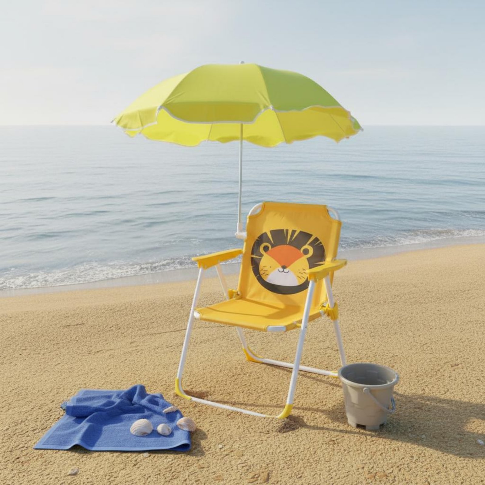 Silla Portátil para Niños con  - Kids Outdoor Umbrella Chair reseña y precio