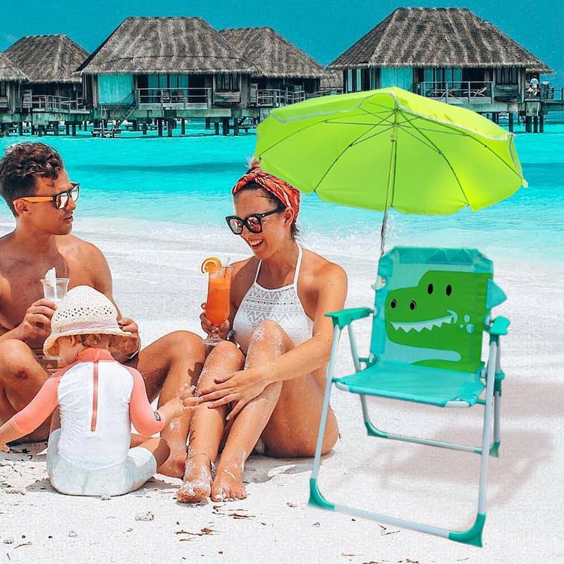Silla con sombrilla para niños - Kids Outdoor Umbrella Chair reseña y precio
